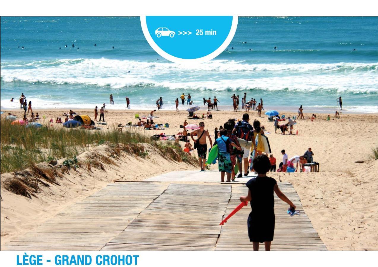 Nouveau ! Lanton Plage, 6 Voyageurs Eksteriør billede